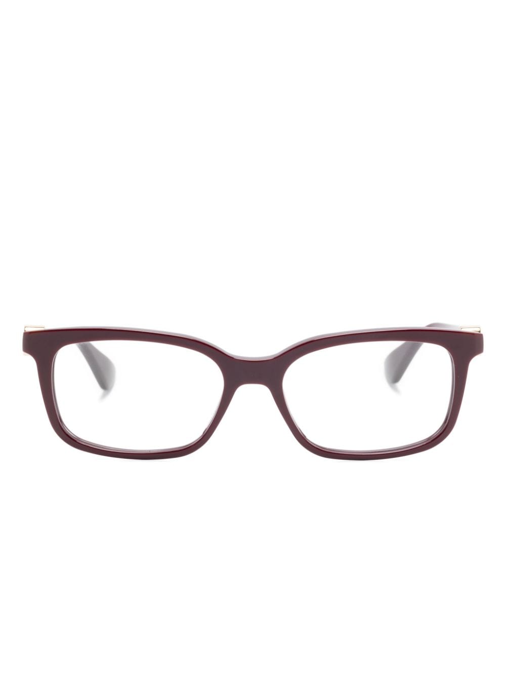 rectangle-frame glasses