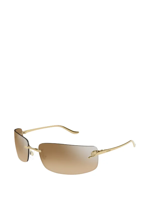 Cartier Eyewear パンテール ドゥ カルティエ サングラス | ゴールド 