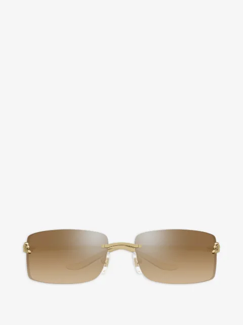 Cartier Eyewear Panthère rektangulära solglasögon