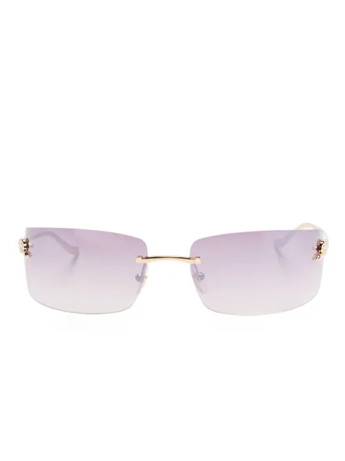 Lunettes de soleil Panthère De Cartier - Cartier Eyewear - Modalova