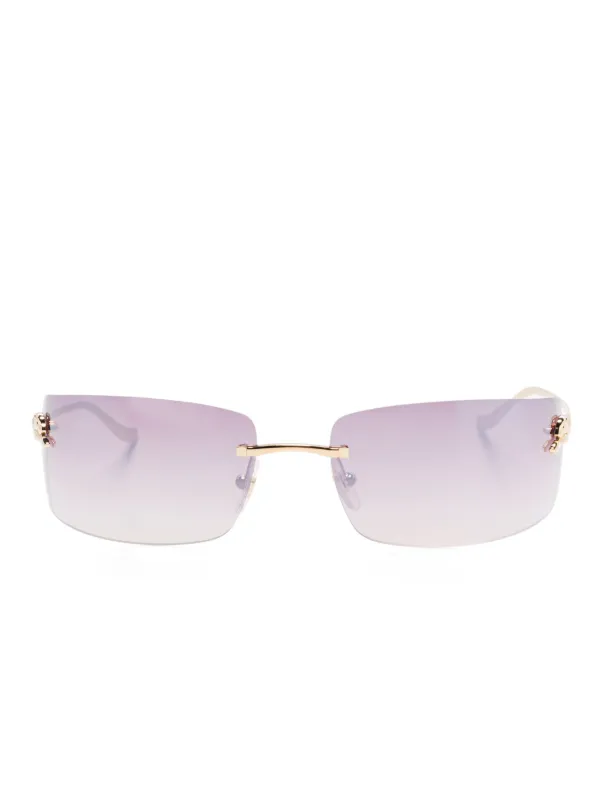 Purple cartier glasses online