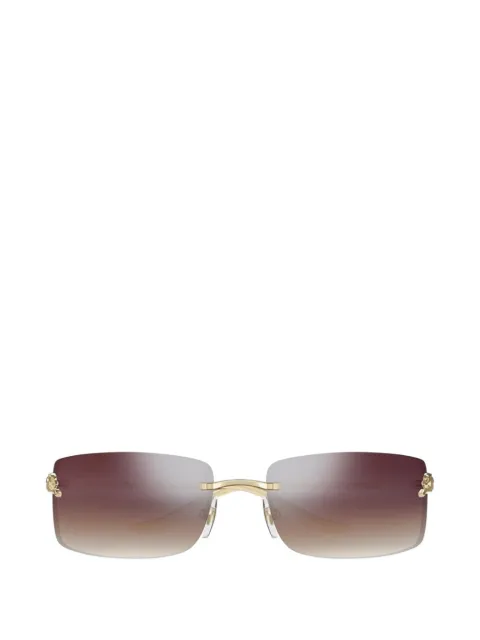 Cartier Eyewear lentes de sol con armazón rectangular