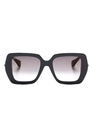 Cartier Eyewear C ドゥ カルティエ サングラス | ブラック Cartier Eyewear C ドゥ カルティエ サングラス | ブラック