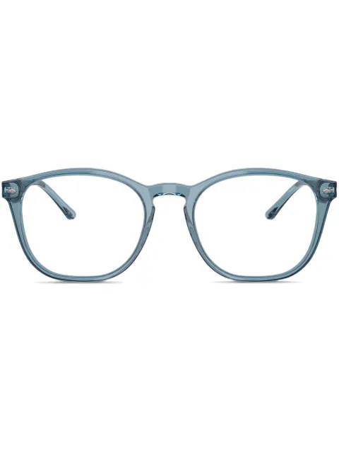 Giorgio Armani logo-print glasses 