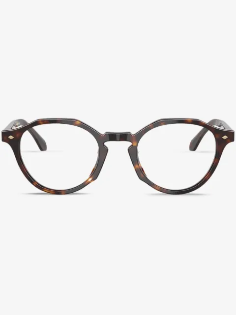 Giorgio Armani lunettes de vue à logo imprimé