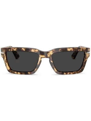 AMI Paris Rounded Tortoiseshell Ami De Coeur Sunglasses | Black