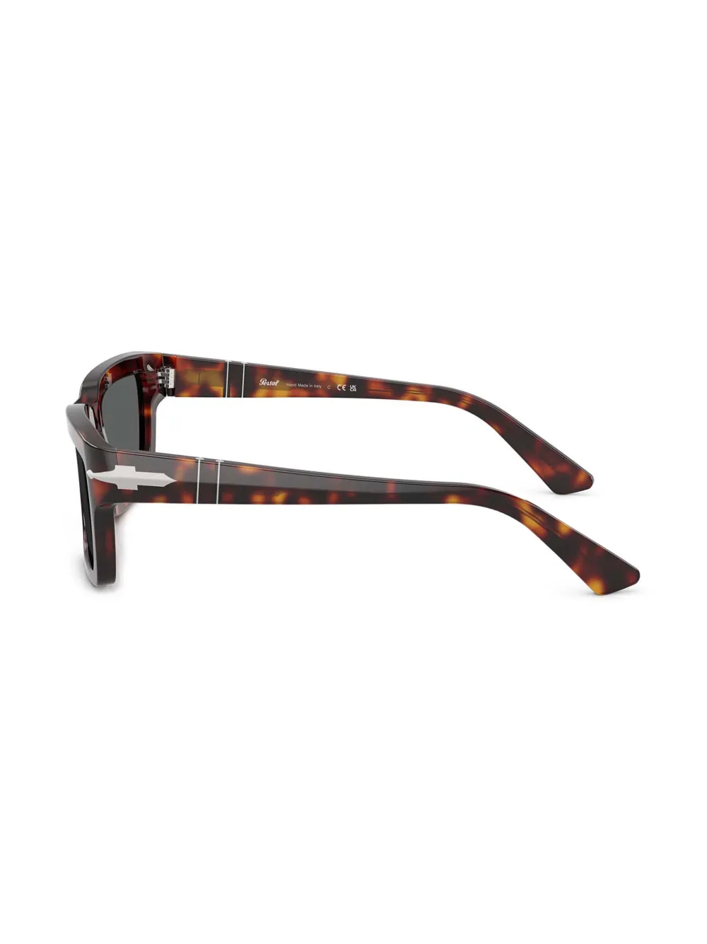 Persol Zonnebril met wayfarer montuur Bruin
