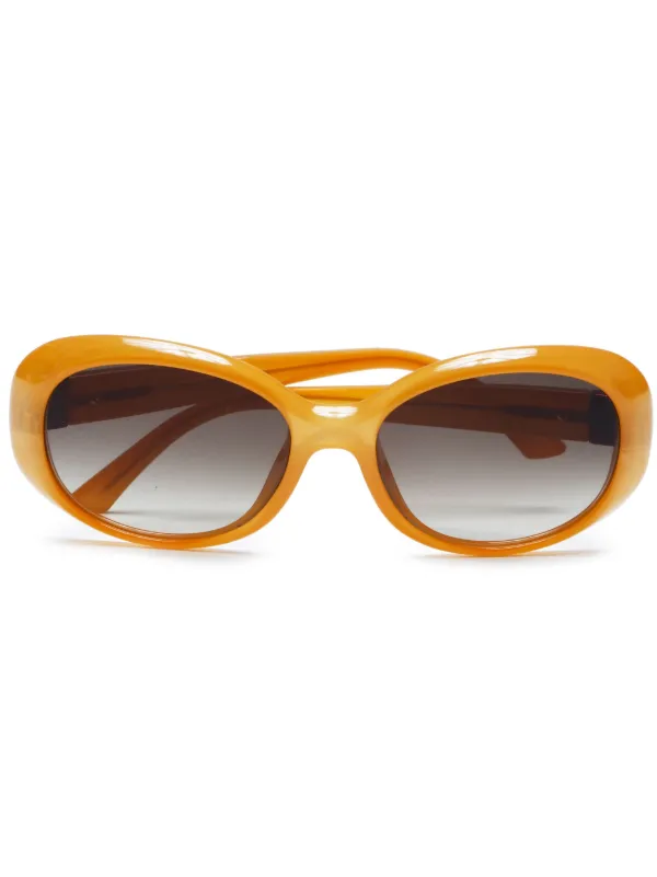 Fendi yellow sunglasses selling for women