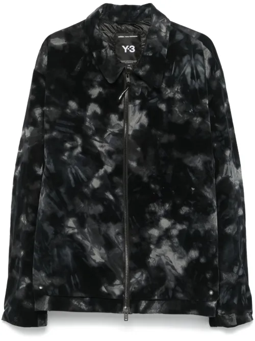 Y-3 veste M AOP NYL LIN J - Bleu - Y-3 - Modalova