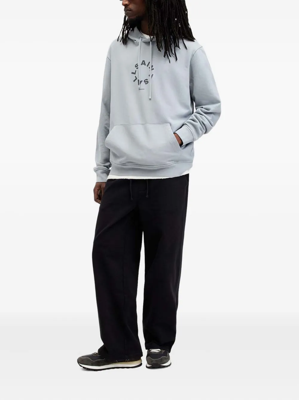 AllSaints Tierra logo-print hoodie | Hoodies | Image 2