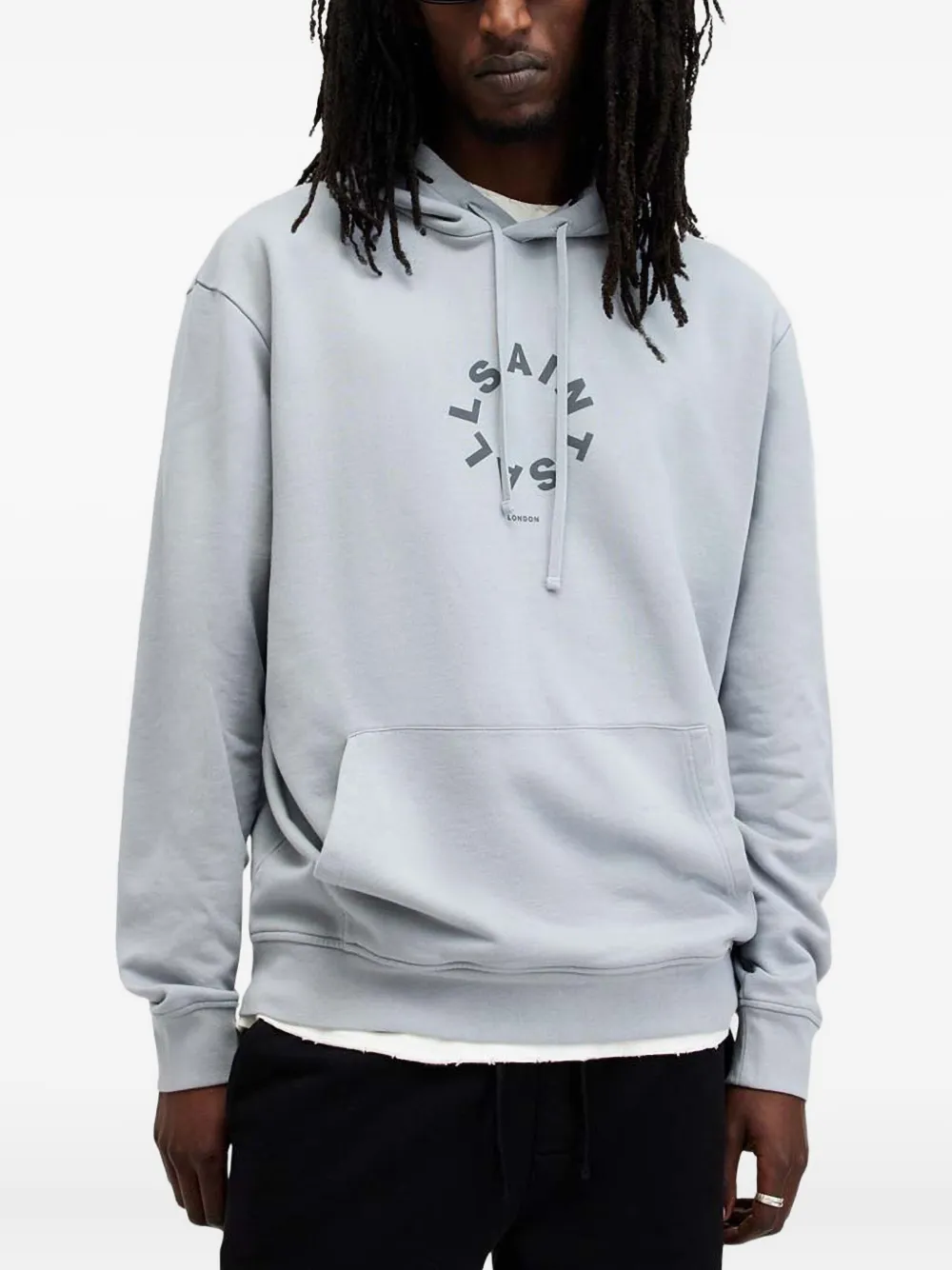 AllSaints Tierra ロゴ パーカー - グレー AllSaints Tierra ロゴ パーカー - グレー