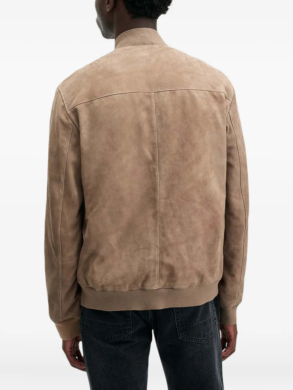 エンダーマン　ALL SAINTS　スエードボンバージャケット AllSaints Kemble スエード ボンバージャケット | ブラウン