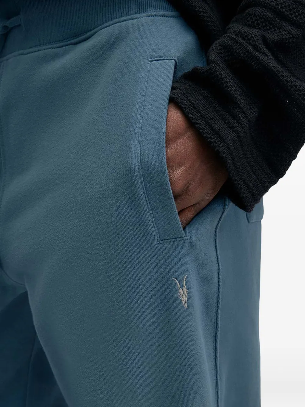Raven Logo-Embroidered Track Pants