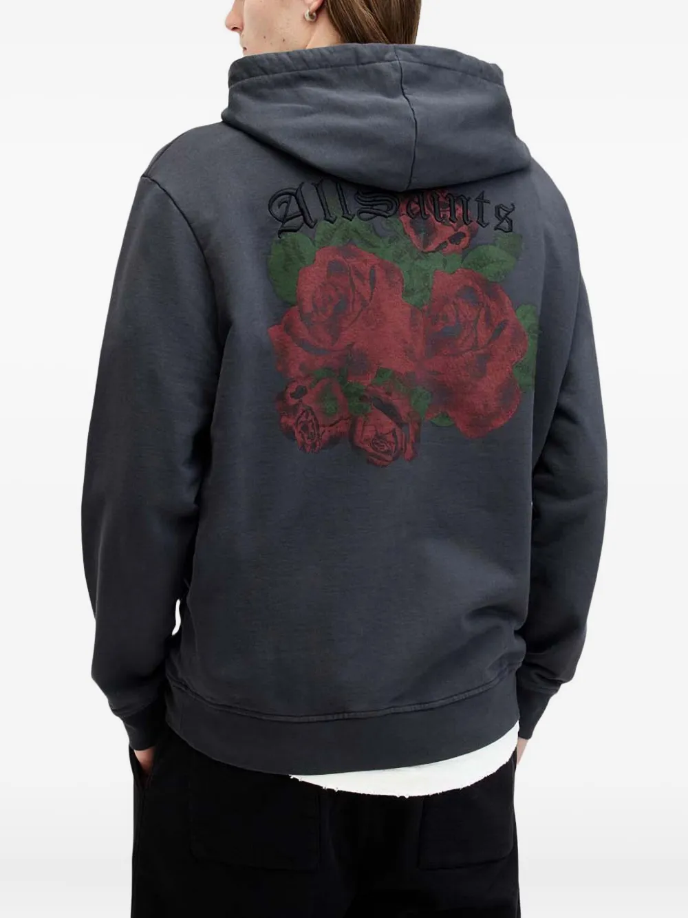 AllSaints Melrose hoodie Zwart