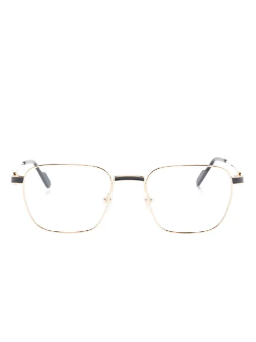 Lunettes de vue rectangulaires - Cartier Eyewear - Modalova