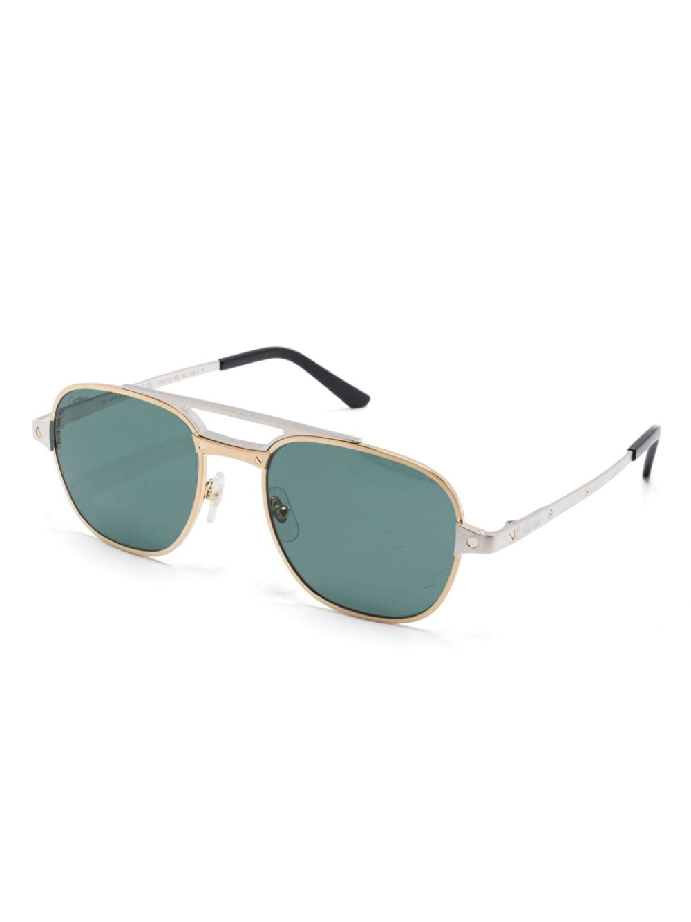 Cartier Eyewear Santos zonnebril - Zilver