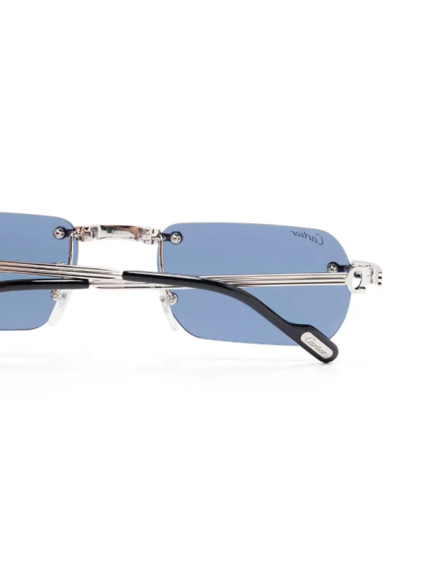 Lunette cartier rectangulaire hotsell