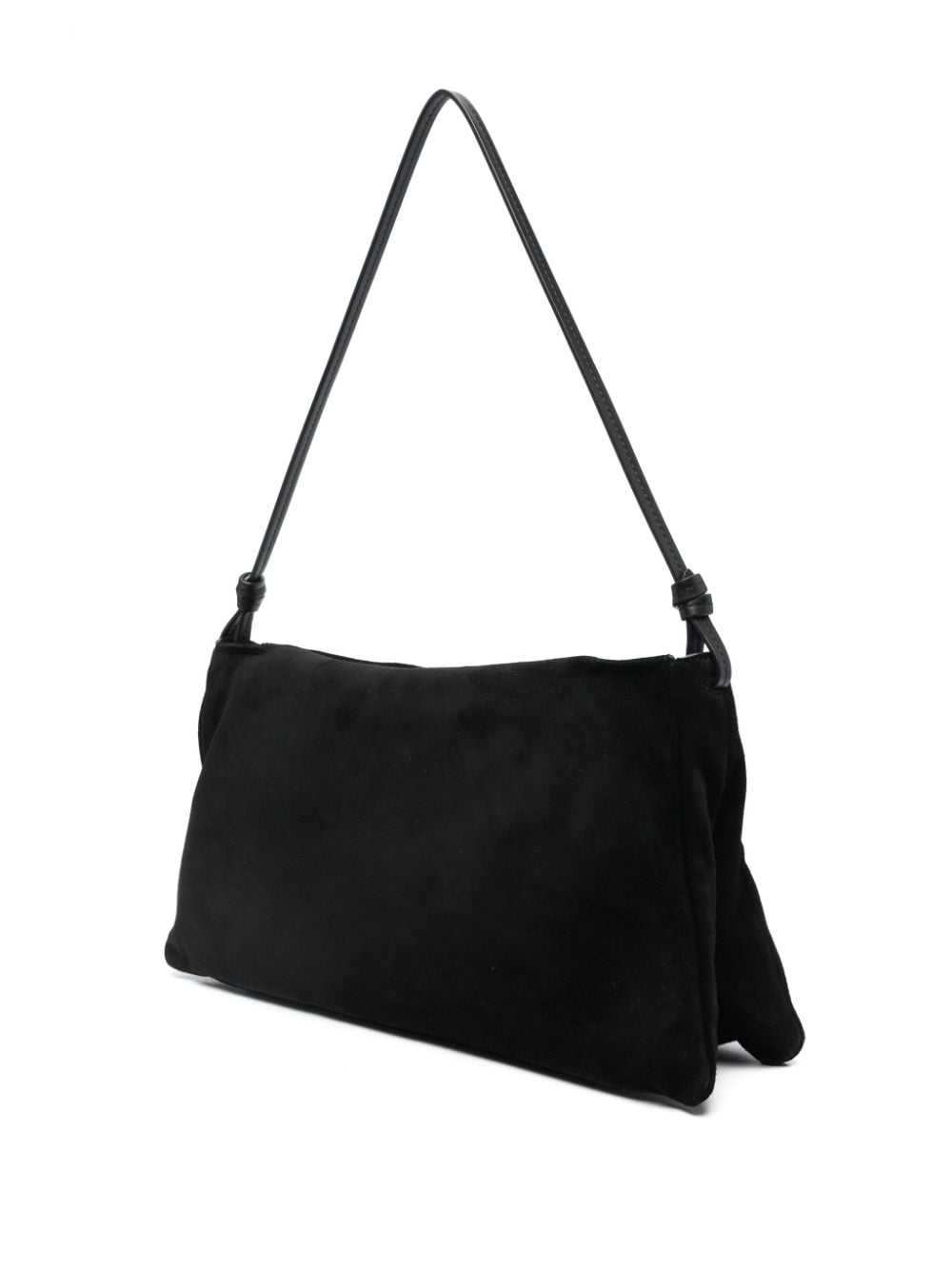 Shop Staud Wally Shoulder Bag In Black