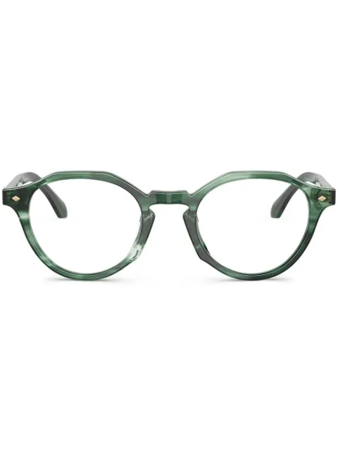 Giorgio Armani round-frame glasses