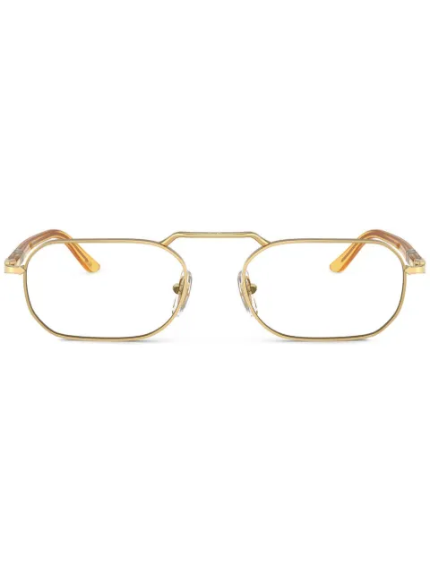 Persol lentes con armazón ovalada