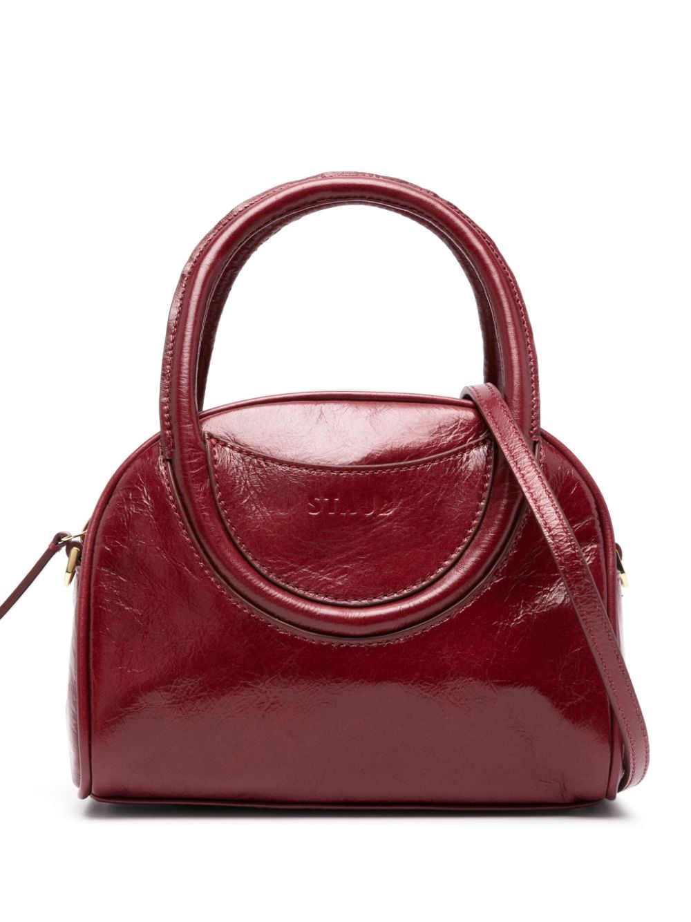 STAUD Maud kleine shopper Rood