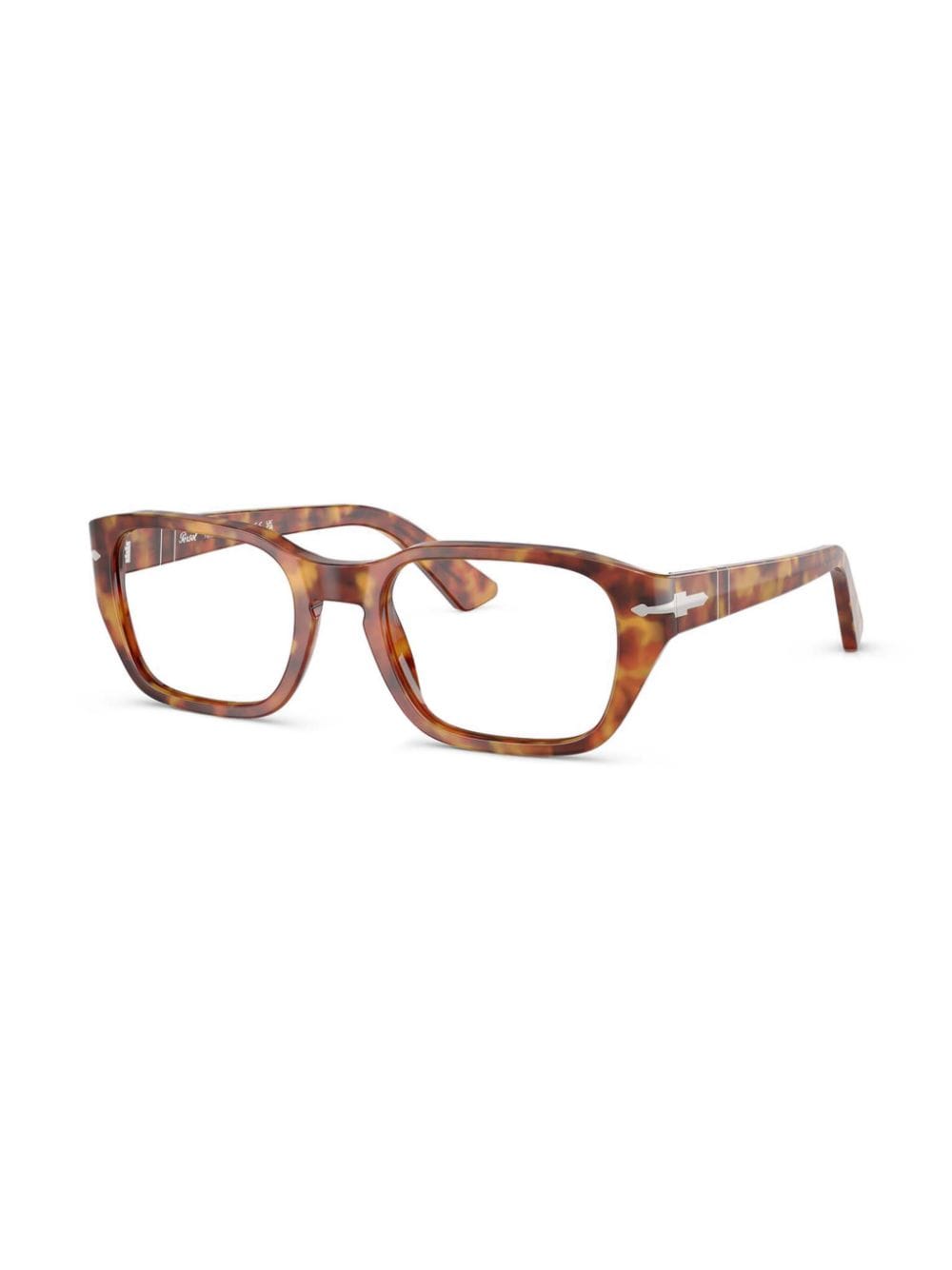 Persol rectangle-frame glasses - Bruin