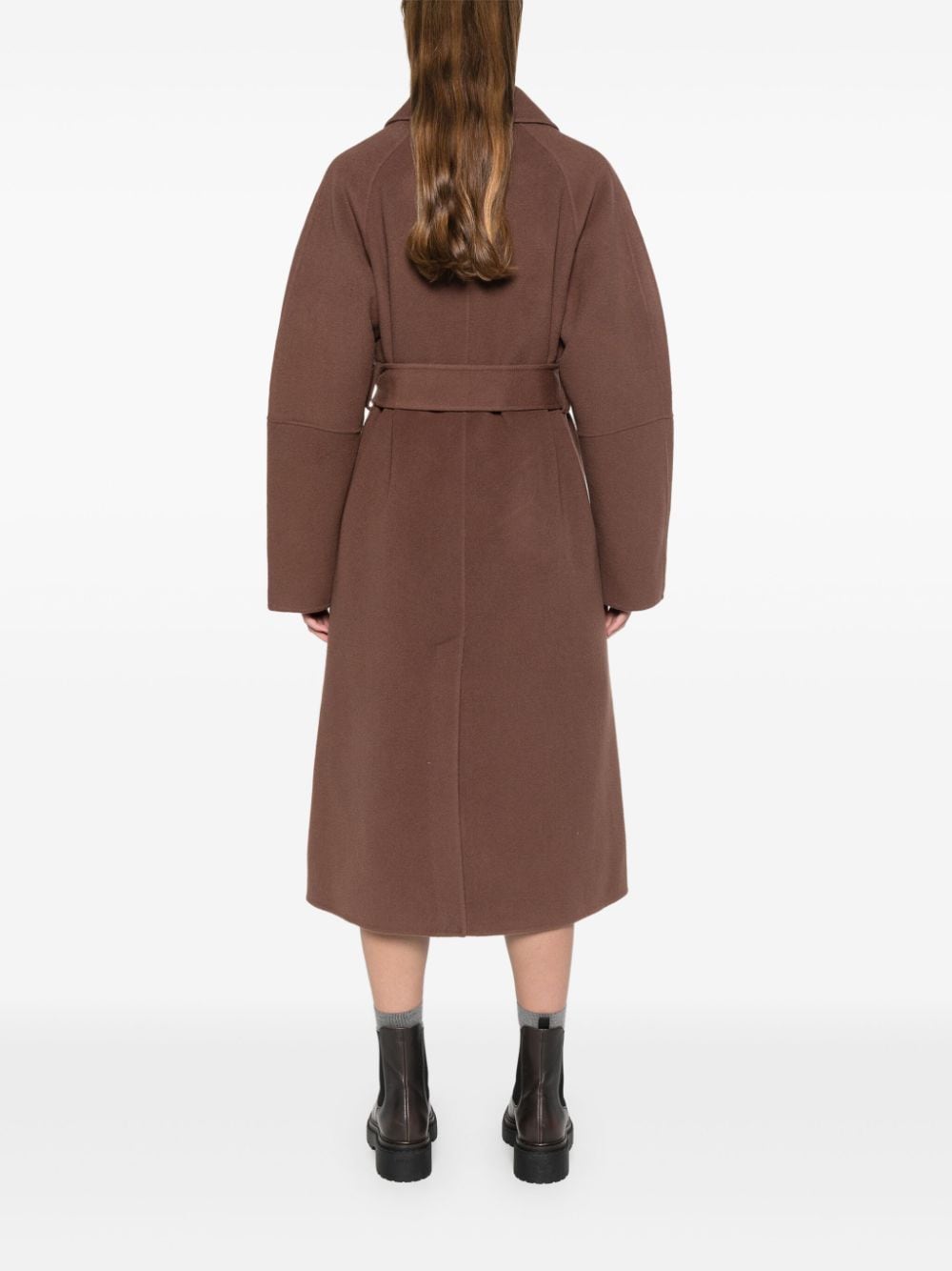 Shop Soeur Chambery Coat In Brown