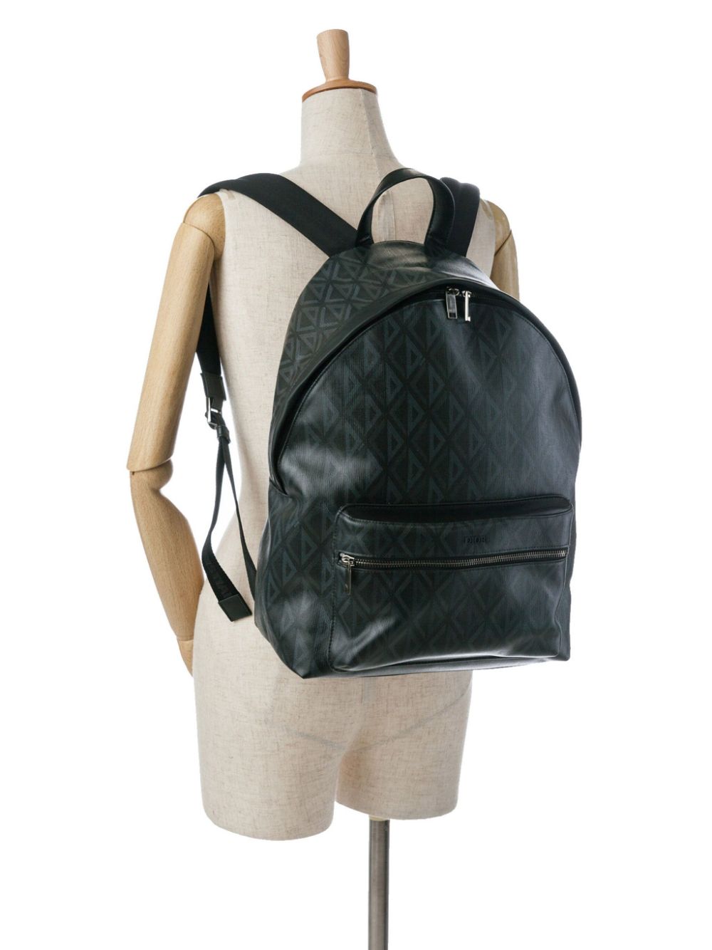 Christian Dior 2020 CD Diamond Rider Zipped backpack Women