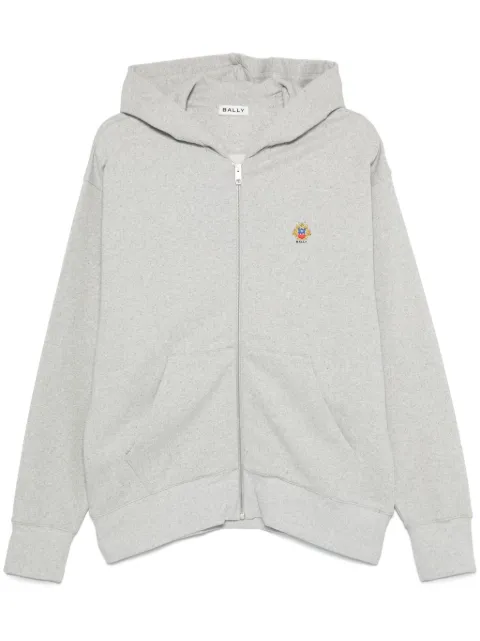 Bally hoodie con logo bordado