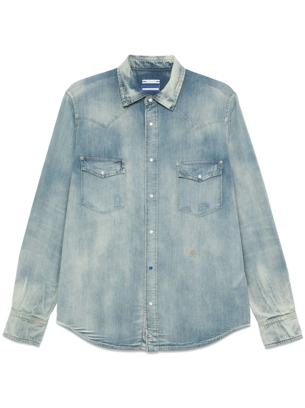 Jacob Cohën Denim overhemd Blauw