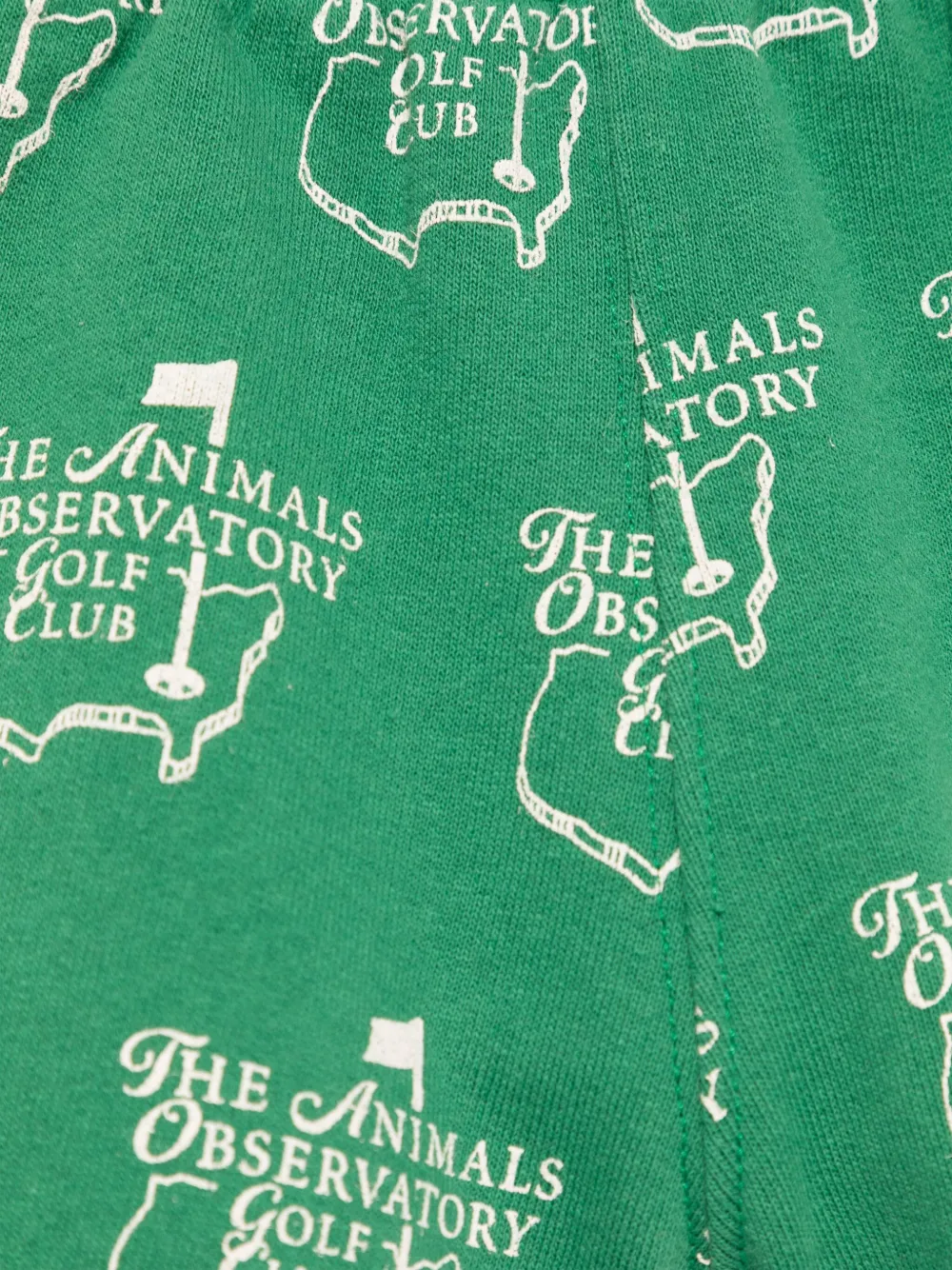 The Animals Observatory Shorts met tortelduifprint Groen