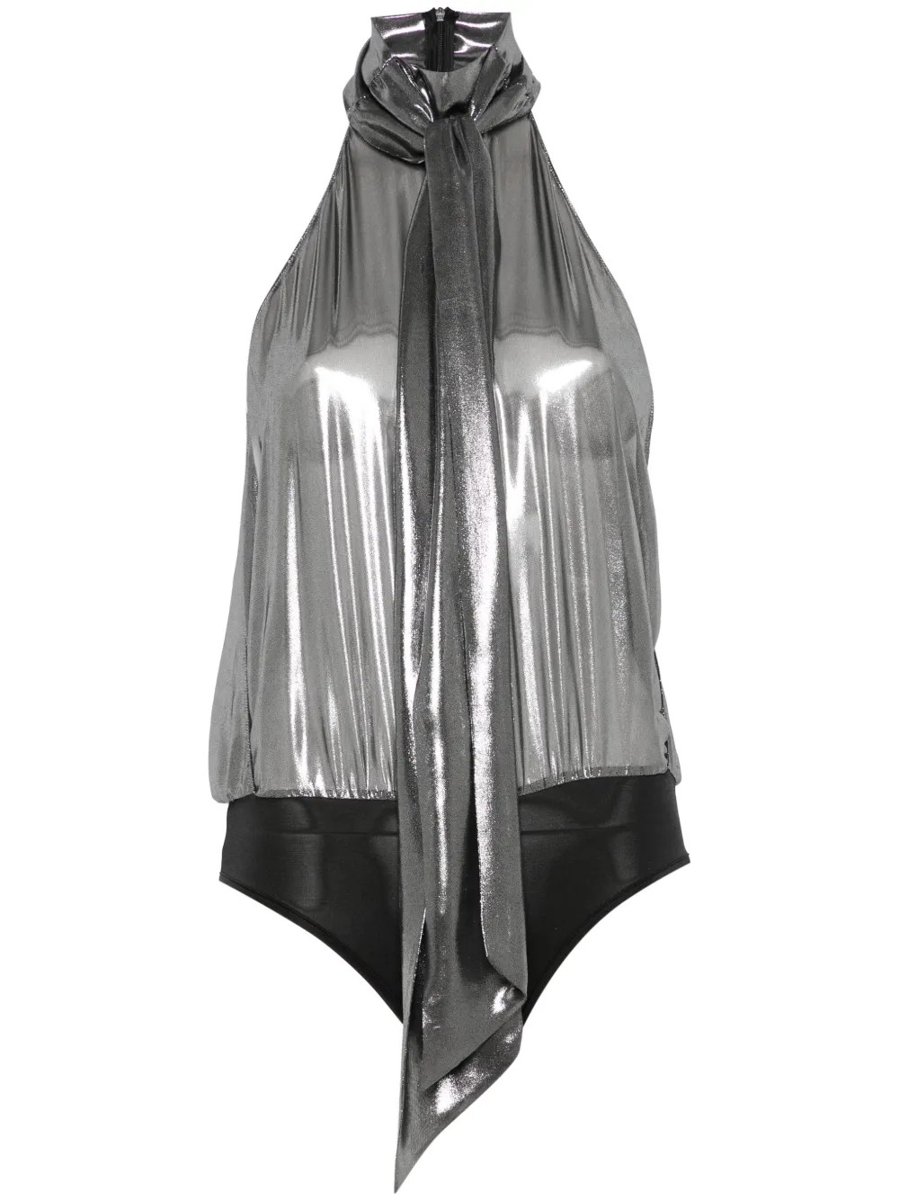 The New Arrivals Ilkyaz Ozel Loulou ボディスーツ - グレー The New Arrivals Ilkyaz Ozel Loulou ボディスーツ - グレー