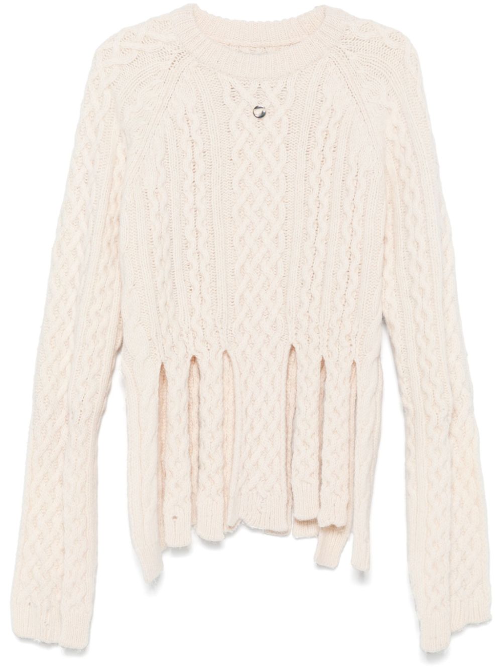 Affordable Coperni Shredded sweater Women