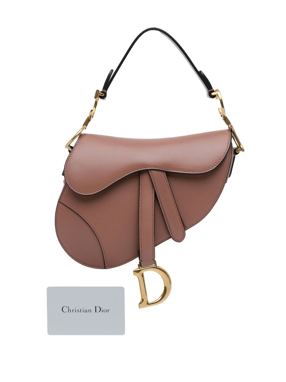 Affordable Christian Dior 2018 Mini Leather Saddle shoulder bag Women