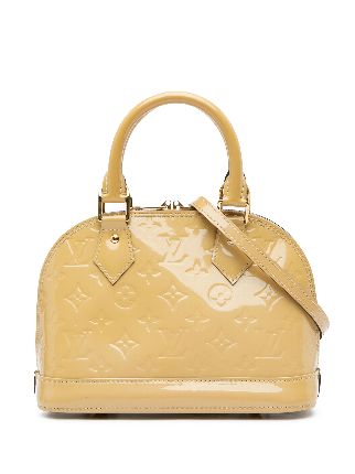 Louis Vuitton Pre-Owned 2014 モノグラム ヴェルニ アルマ BB サッチェルバッグ | ブラウン | FARFETCH JP