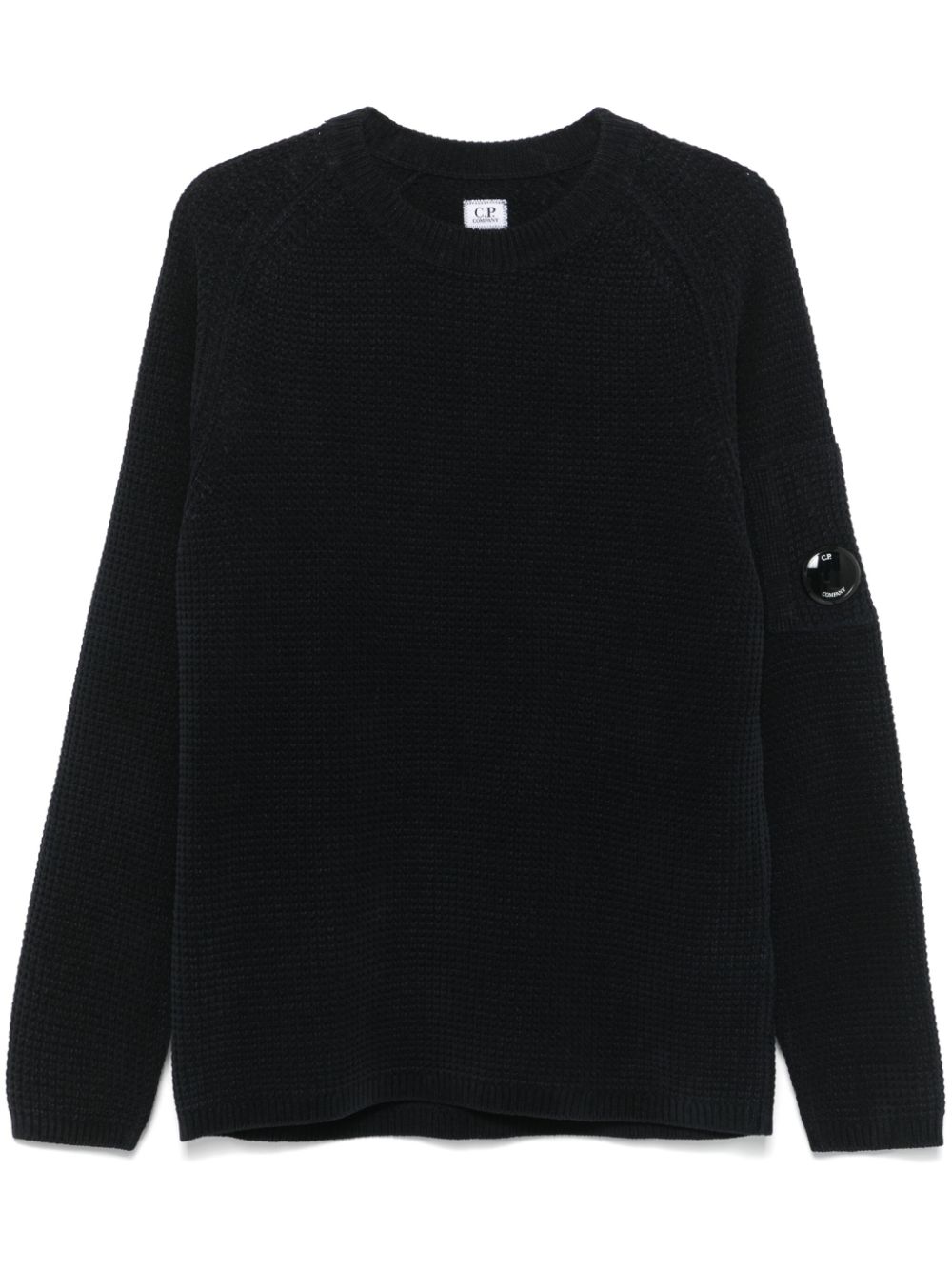 C.P. Company chenille crew-neck sweater - Blue