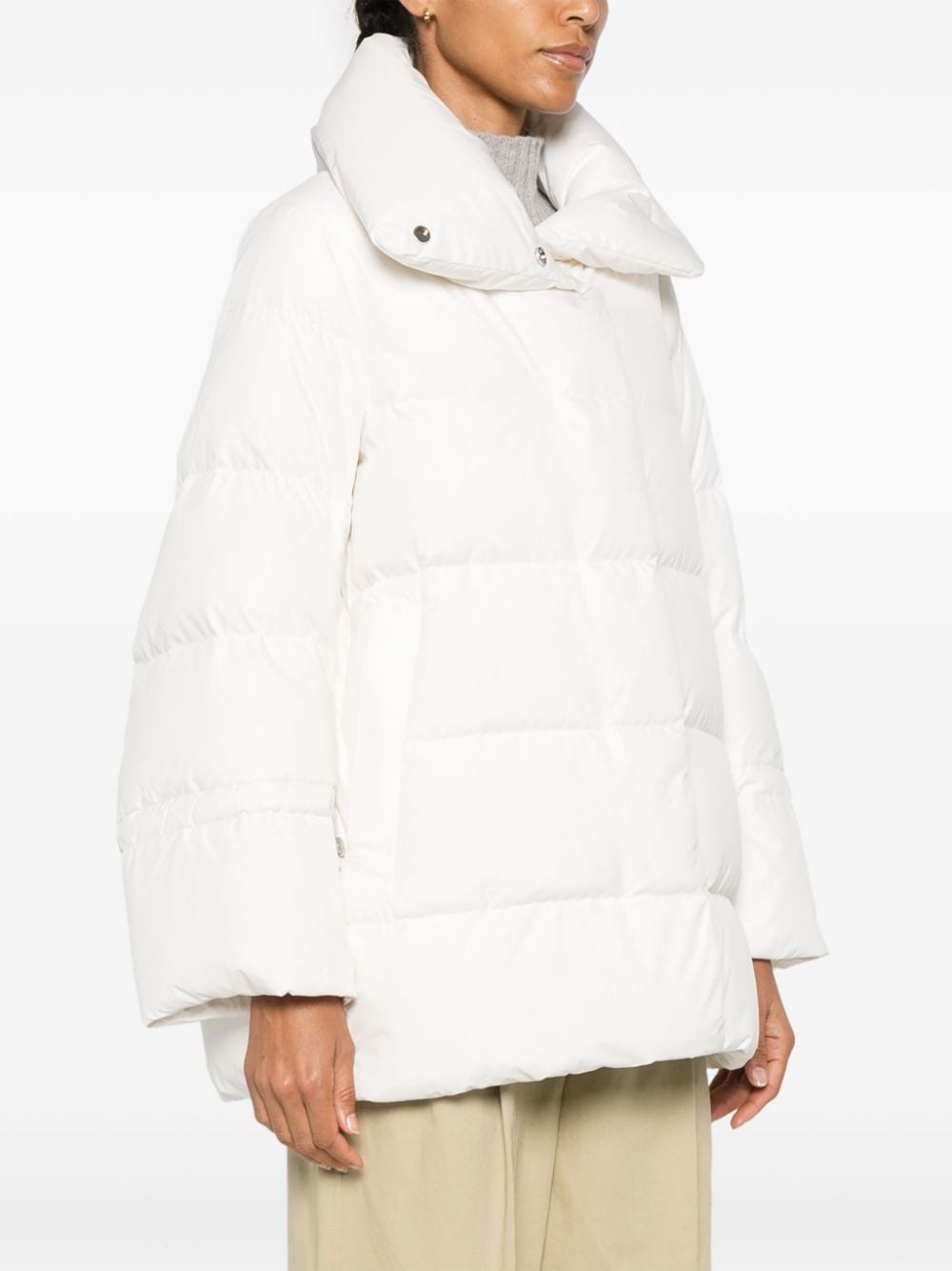 Shop Montecore Puffer Jacket In Nude