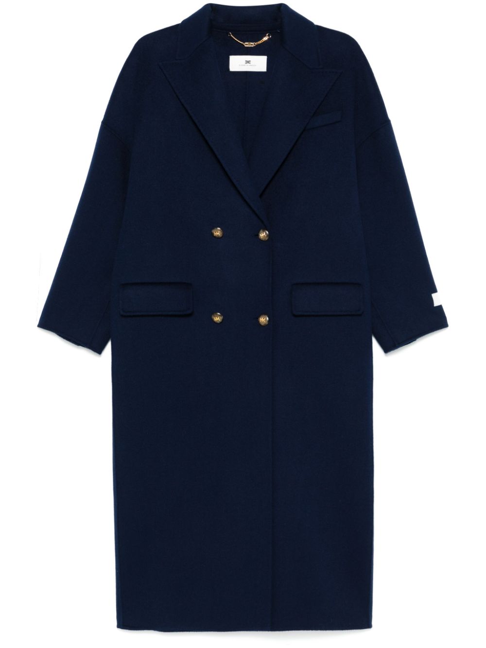 Elisabetta Franchi wool coat - Blue