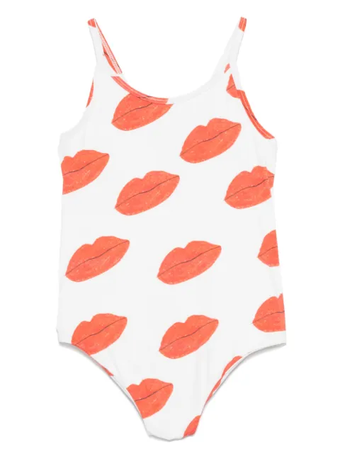 The Animals Observatory lips-print swimsuit