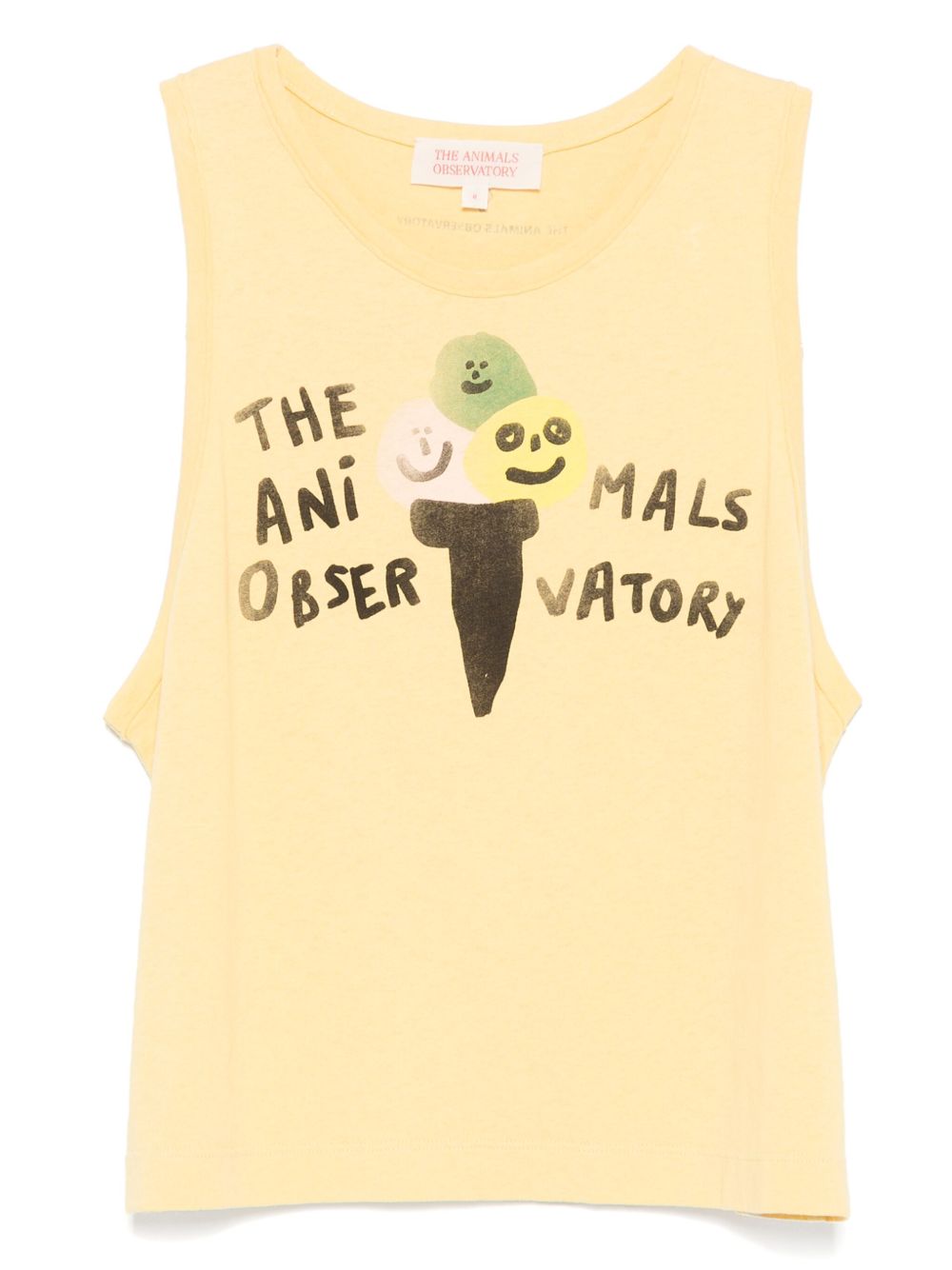 The Animals Observatory Frog tanktop Geel