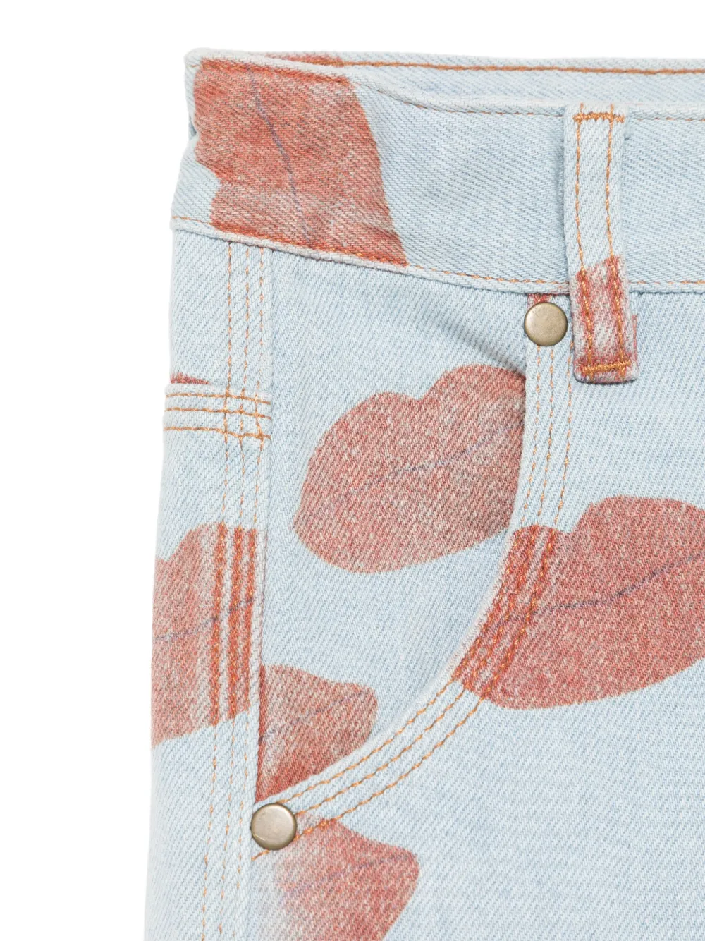 The Animals Observatory Ant jeans Blauw