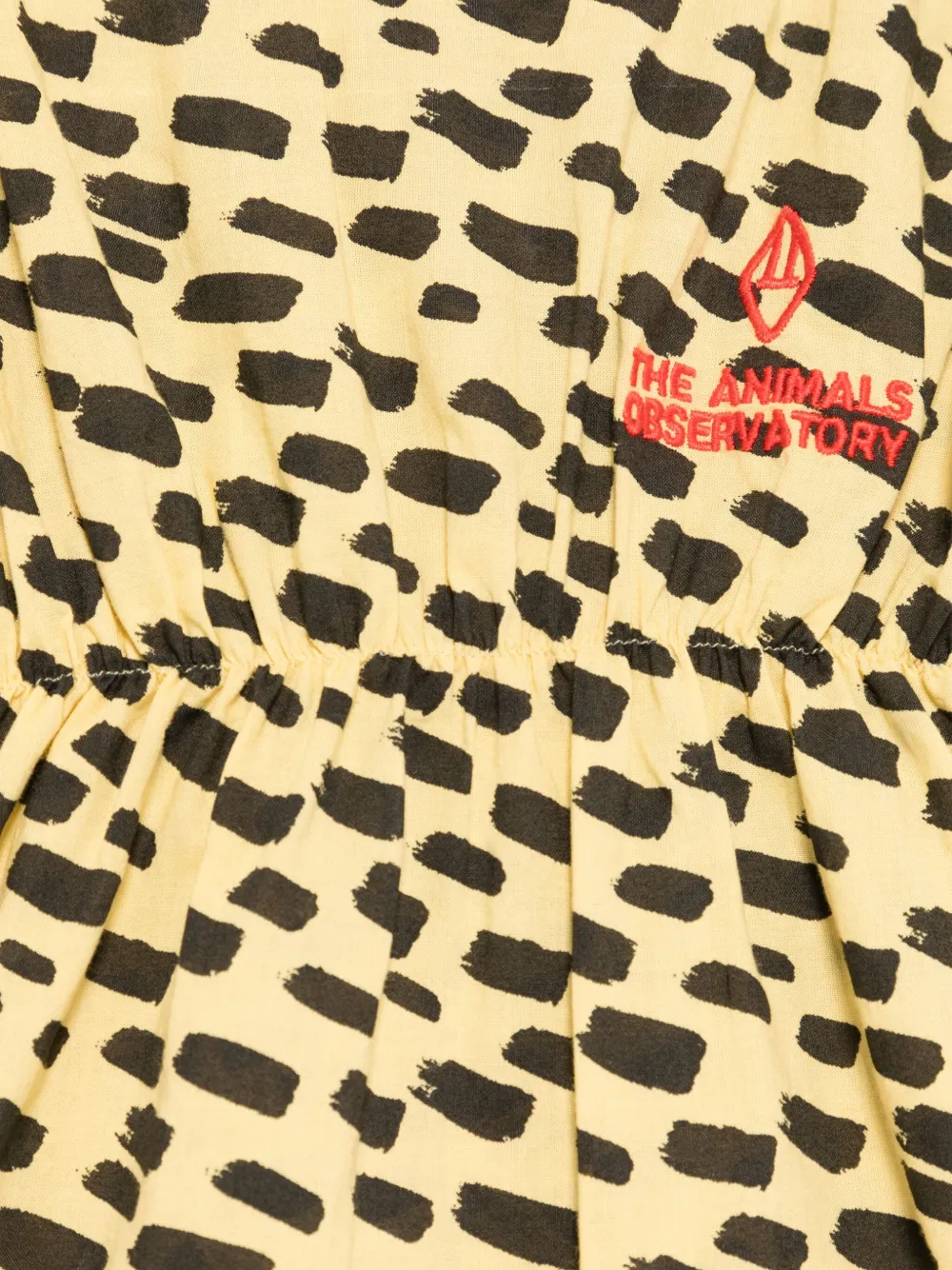 The Animals Observatory Boar babypakje met print Geel