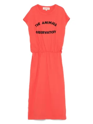 The Animals Observatory グラフィック ワンピース | オレンジ