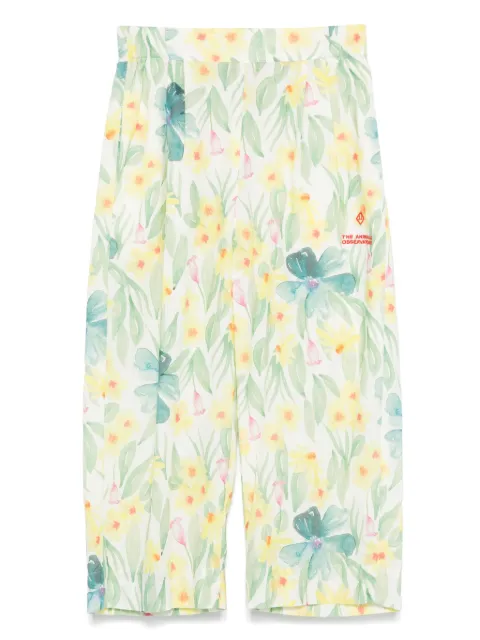The Animals Observatory pantalones con estampado floral