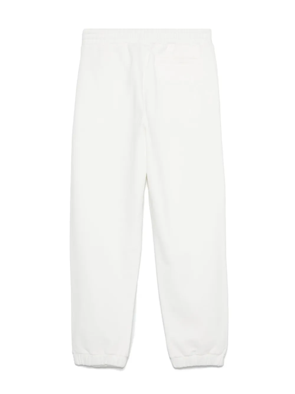 Fendi Kids Broek met geborduurd logo Wit