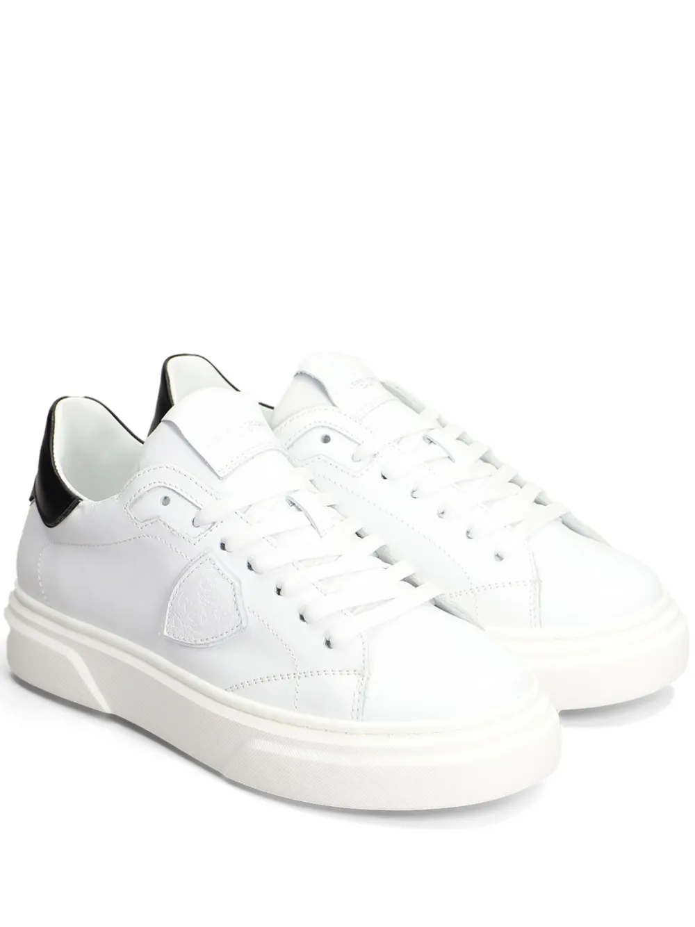 Philippe Model Kids leather sneakers White