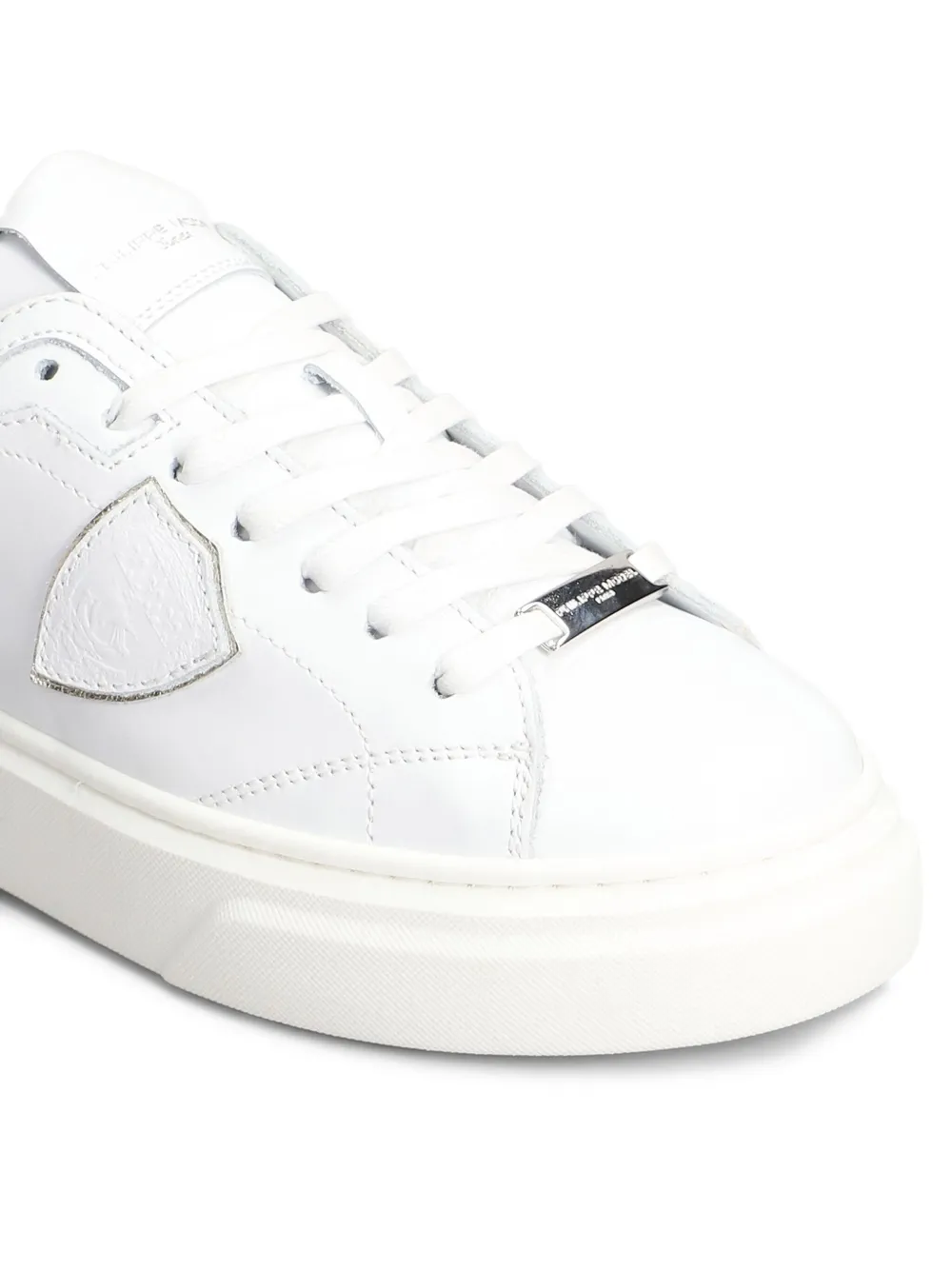 Philippe Model Kids leather sneakers White