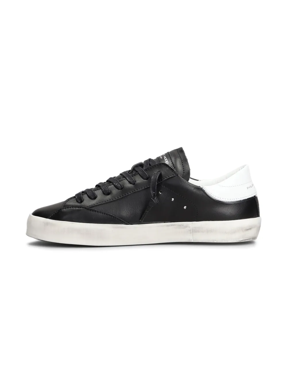 Philippe Model Kids leather sneakers Black