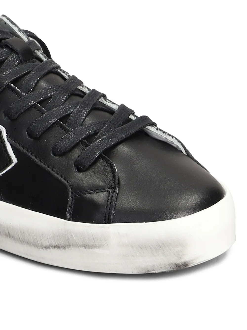 Philippe Model Kids leather sneakers Black