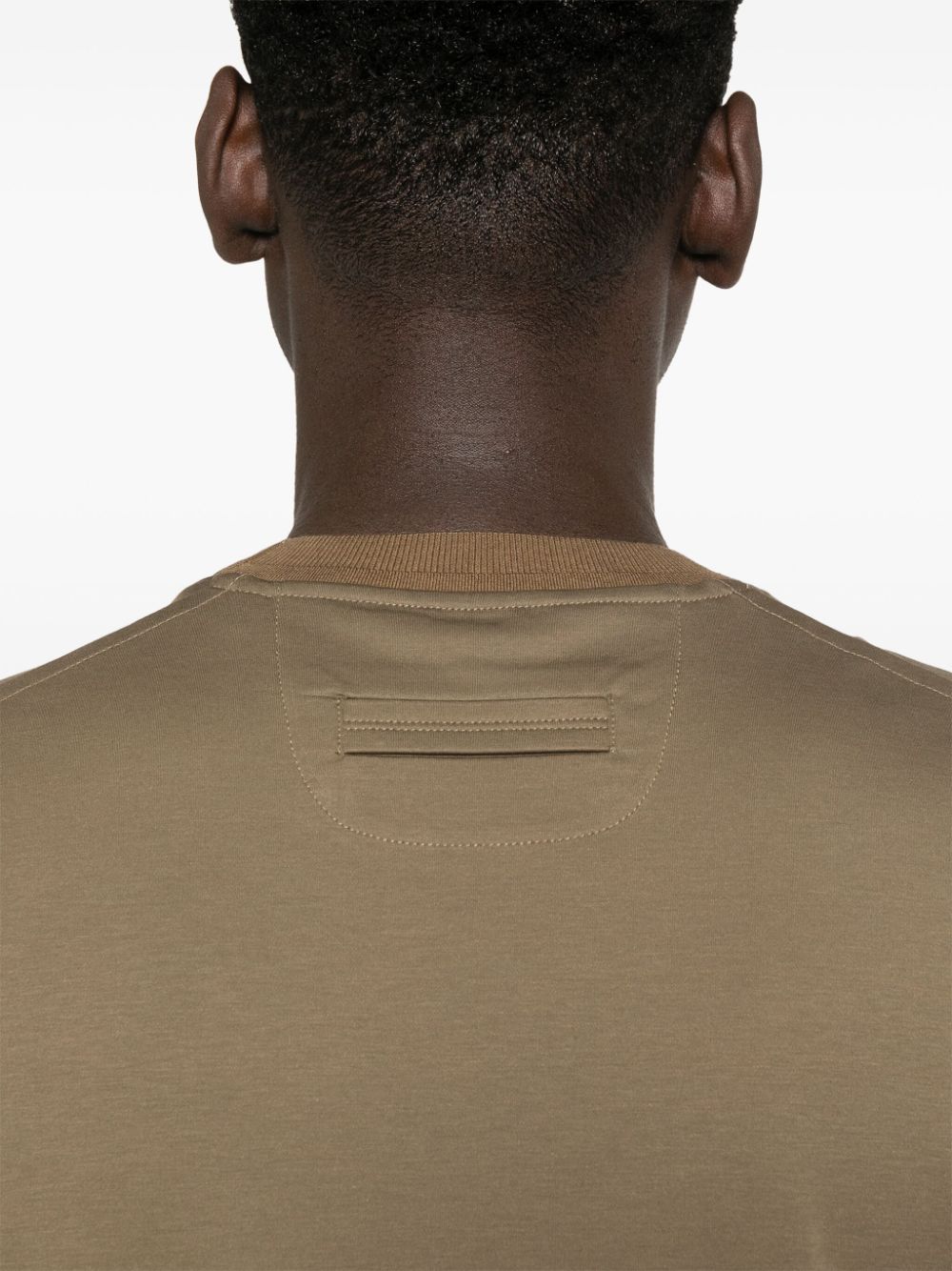 Shop Zegna Jersey T-shirt In Grün